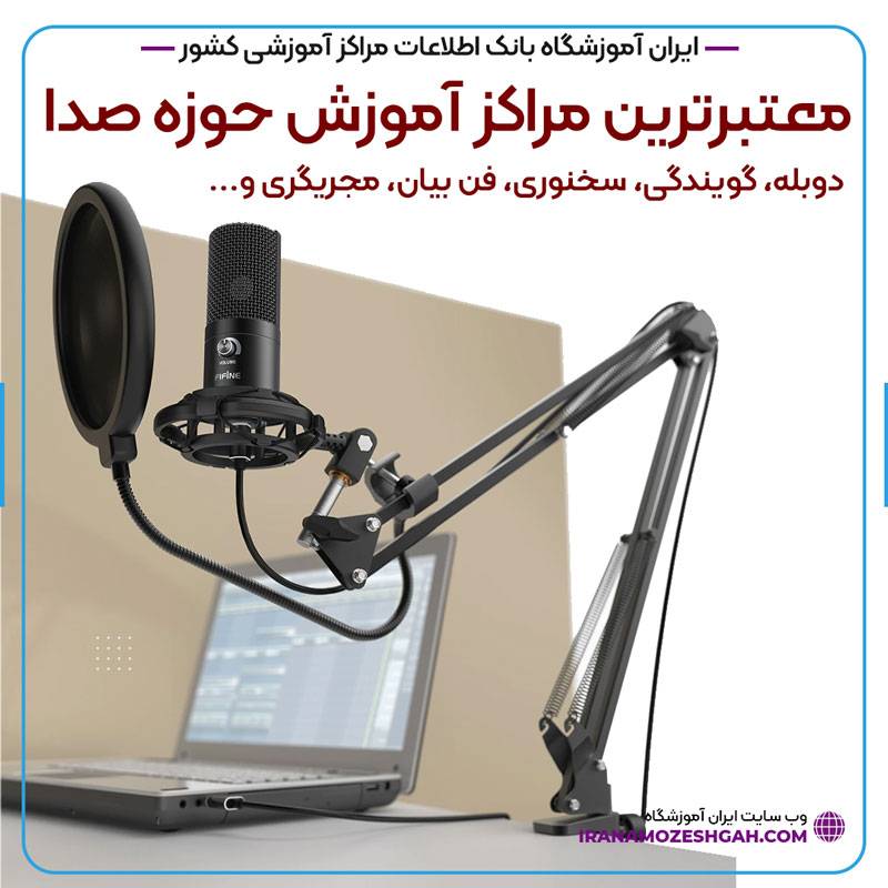 آموزشگاه گویندگی، سخنوری، فن بیان، مجریگری و صداپیشگی