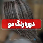 آموزش رنگ مو و مش مو