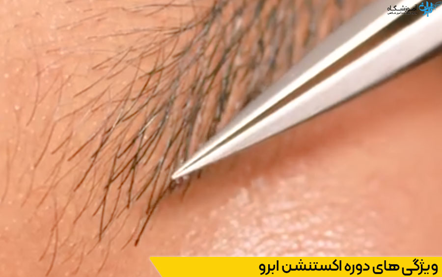 دوره اکستنشن ابرو تهران