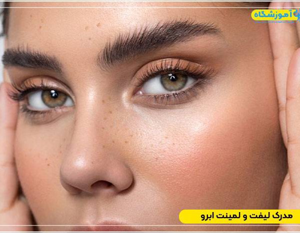 Eyebrow-lift-and-laminating-certificate Eyebrow lift and laminating certificate