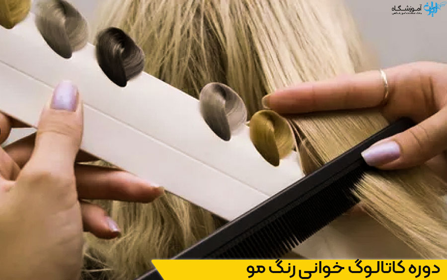 دوره آموزش کاتالوگ خوانی رنگ مو