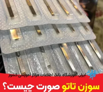 سوزنهای تاتو صورت چیست