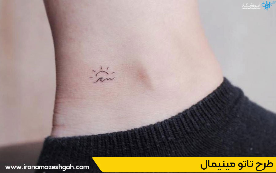 طرح تاتو مینیمال دخترانه