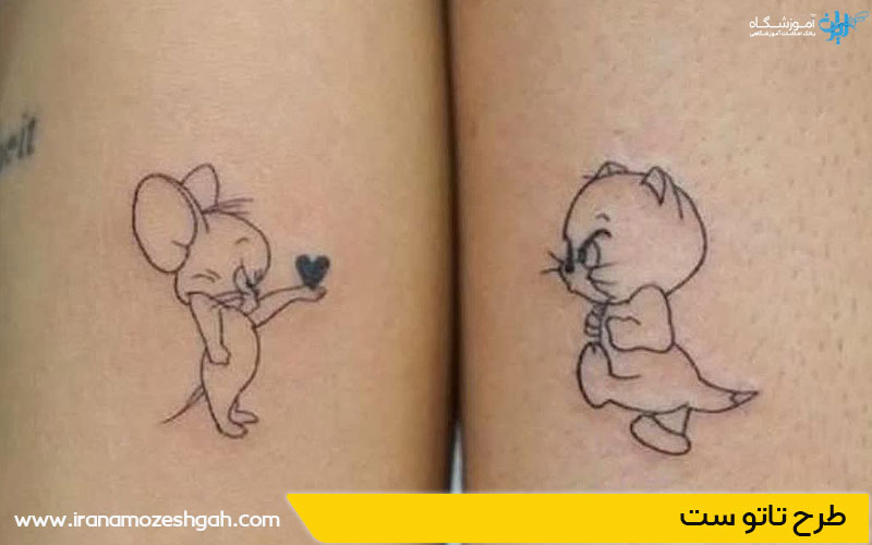 طرح تاتو ست