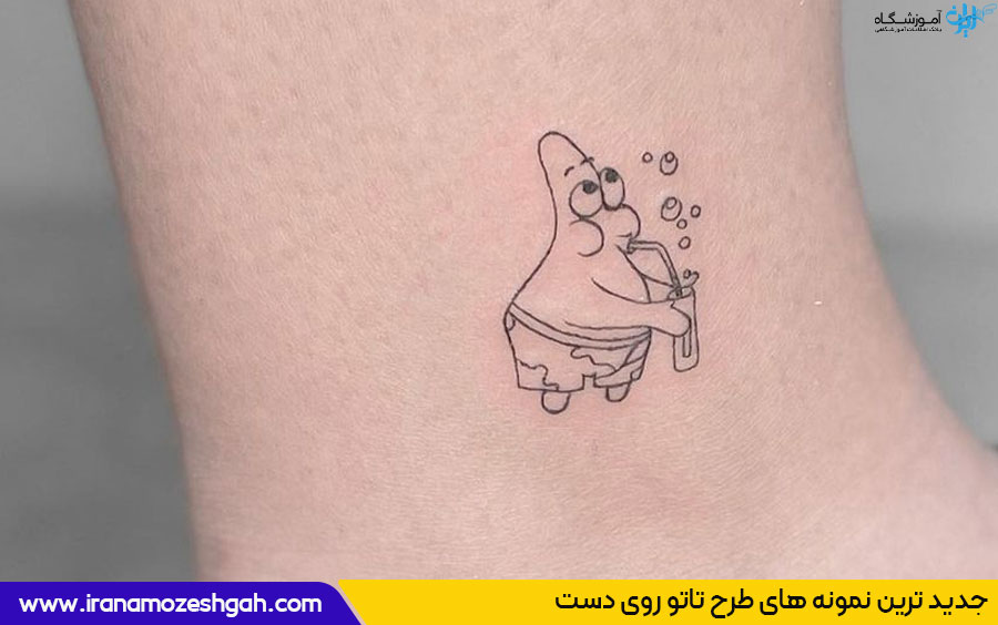 جدیدترین نمونه طرح تاتو روی دست