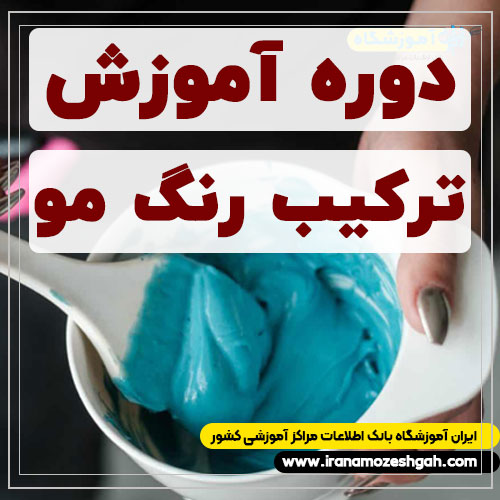 دوره آموزش ترکیب رنگ مو