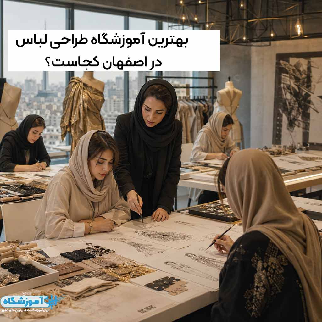 بهترین آموزشگاه طراحی لباس در اصفهان