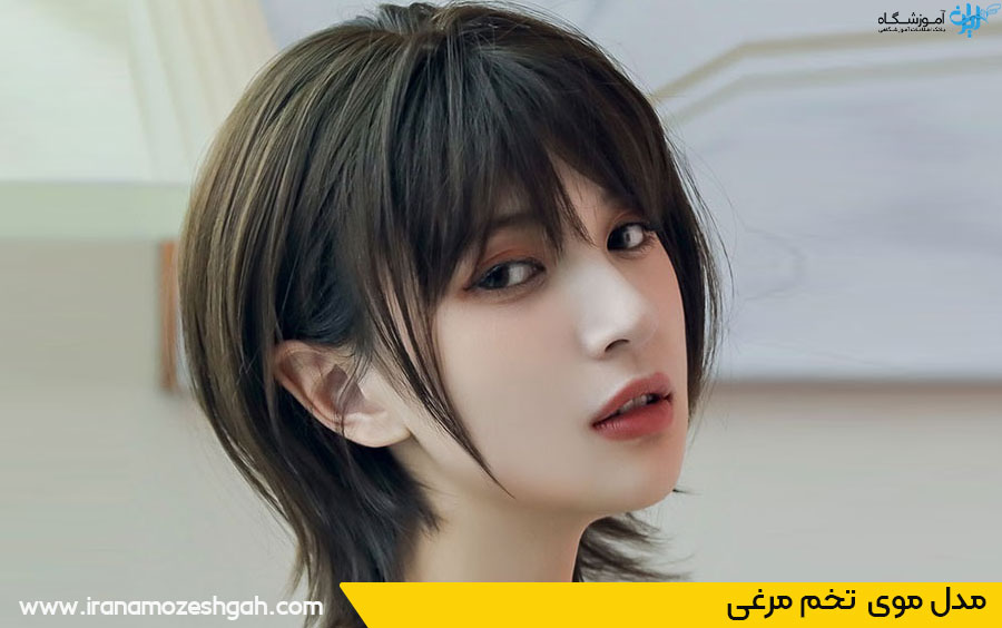 مدل موی تخم مرغی