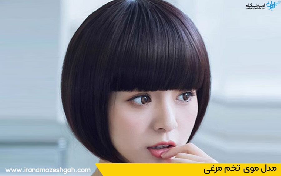 مدل موی تخم مرغی