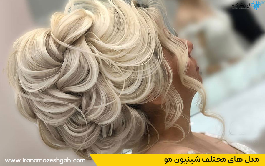 مدل های مختلف شینیون مو