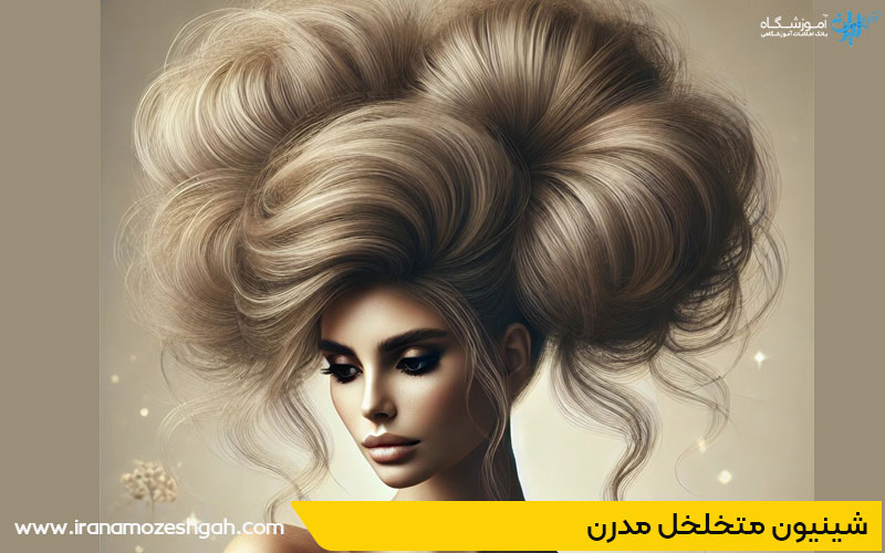 شینیون ترند سال 2024 شینیون متخلخل