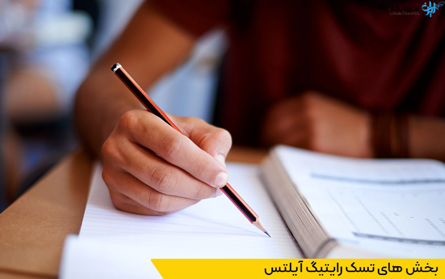 بخش های مختلف رایتینگ تسک 1 آیلتس