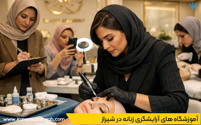 آموزشگاه آرایشگری در شیراز