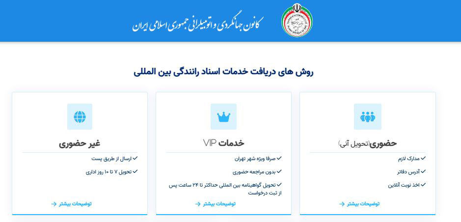 گواهینامه بین المللی idp