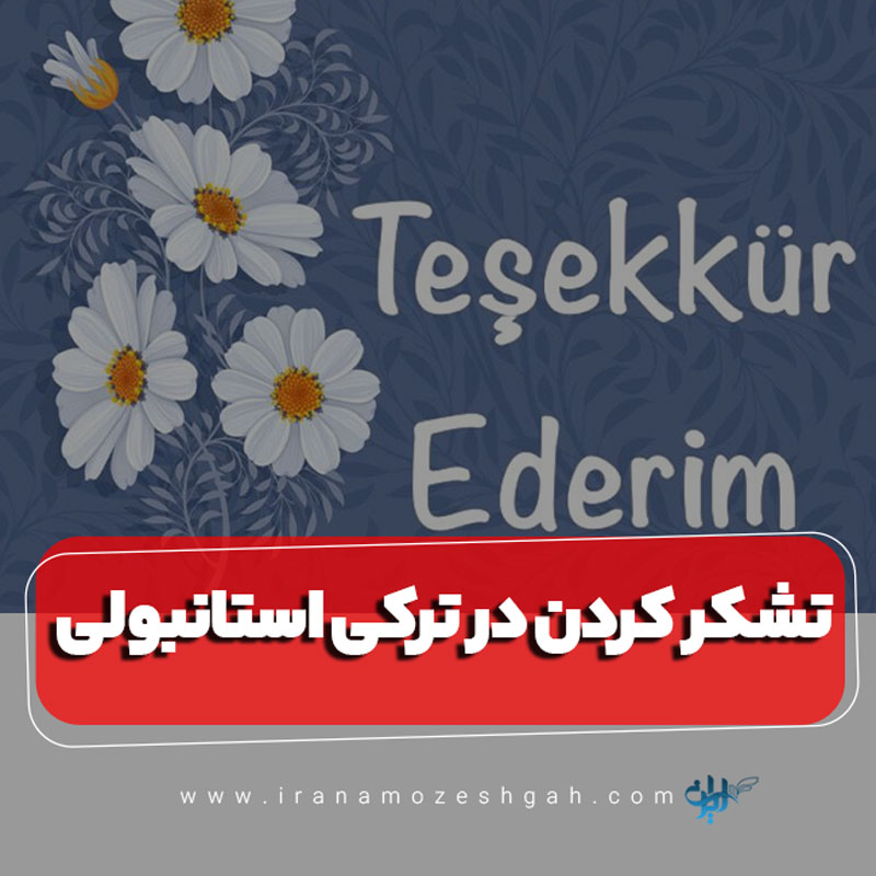 تشکر کردن در ترکی استانبولی