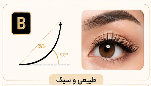 انحنای مژه والیوم bj