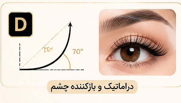 انحنای مژه والیوم dj
