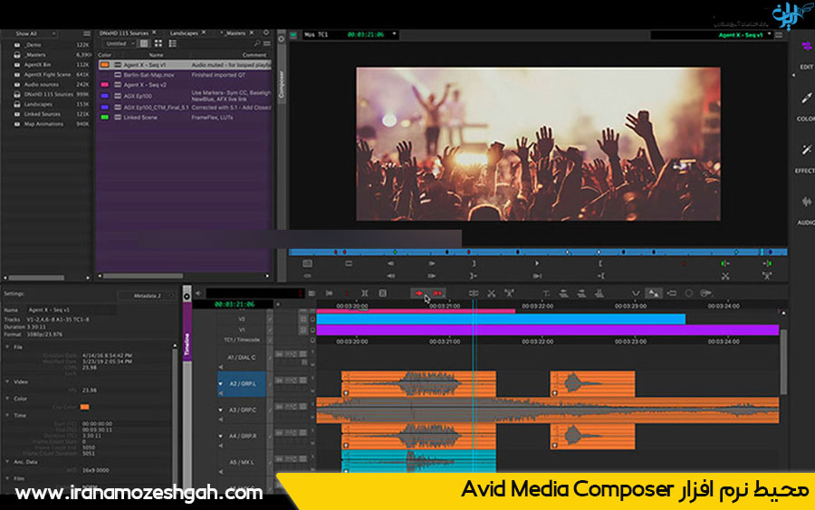 نرم افزار Avid Media Composer