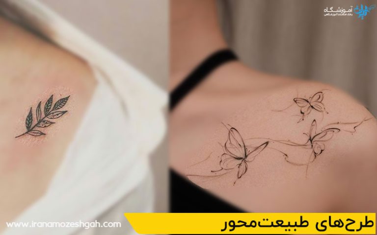 مدل تاتو ترند برای تاتو ترقوه دخترانه