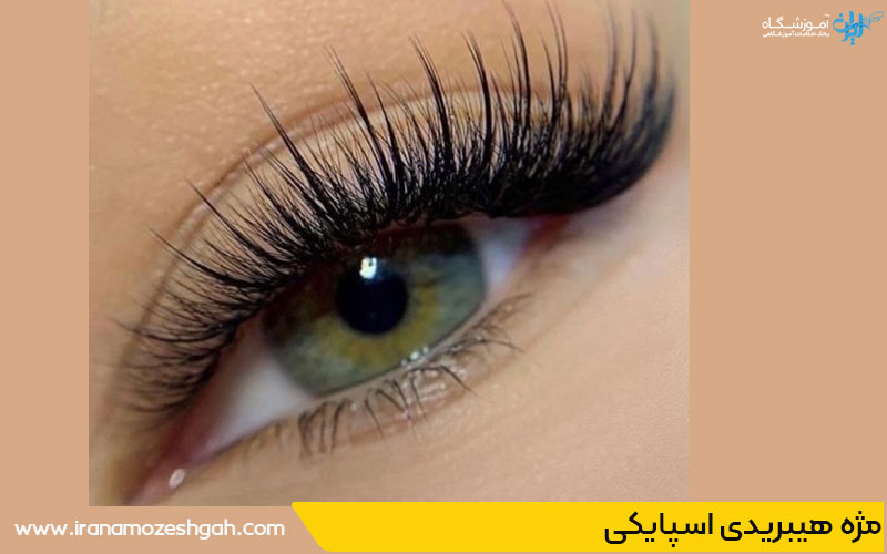 مژه هیبریدی اسپایکی