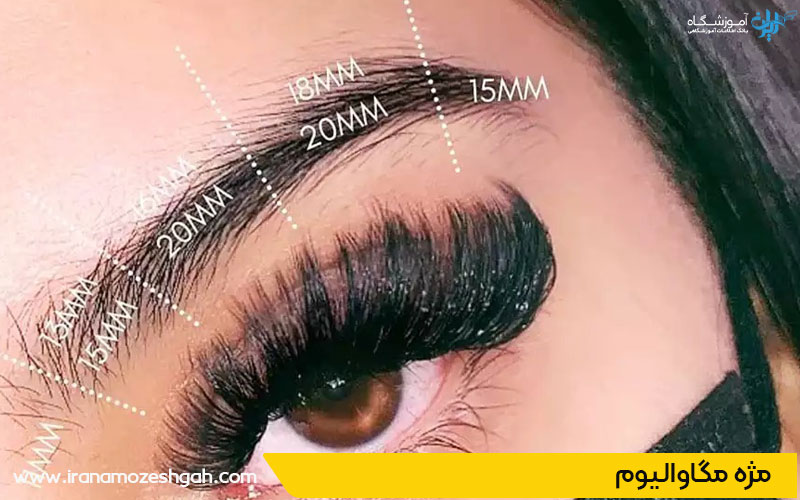 مژه هیبریدی مگا والیوم