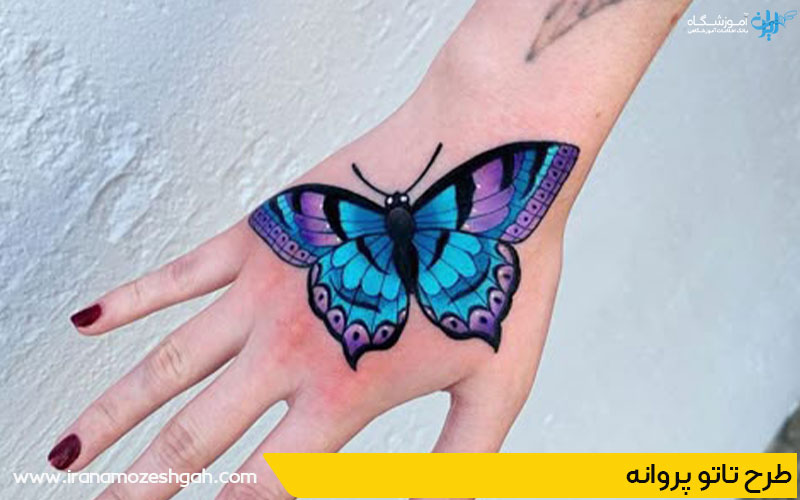 طرح تاتو پروانه