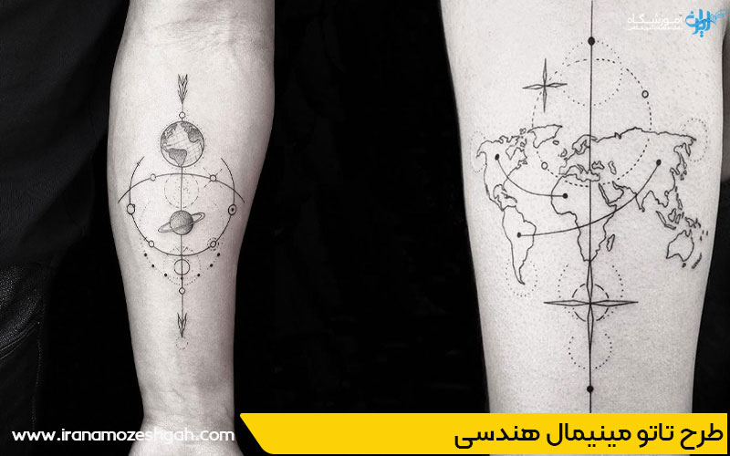 طرح تتو مینیمال