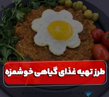 طرز تهیه غذای گیاهی خوشمزه