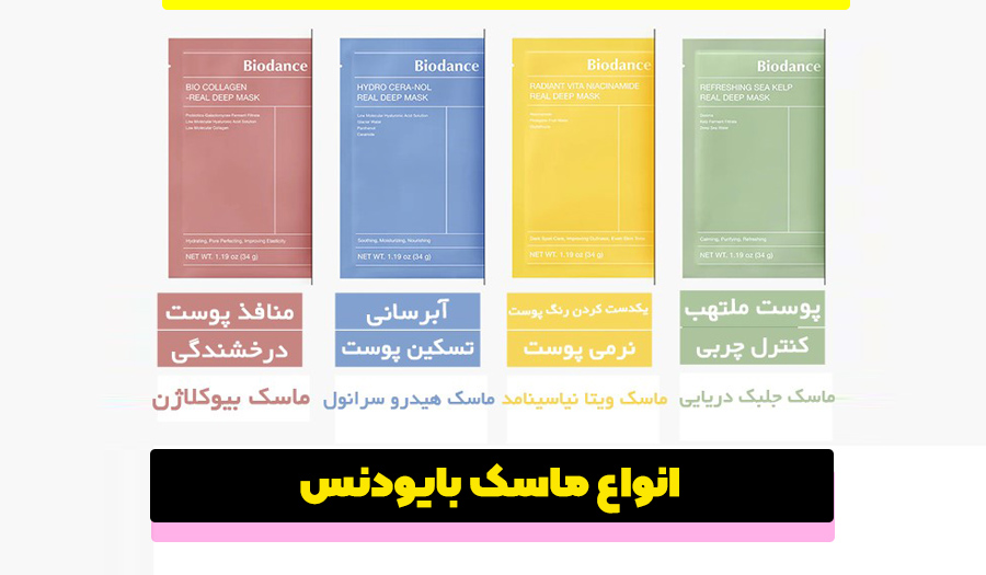 انواع ماسک بایودنس