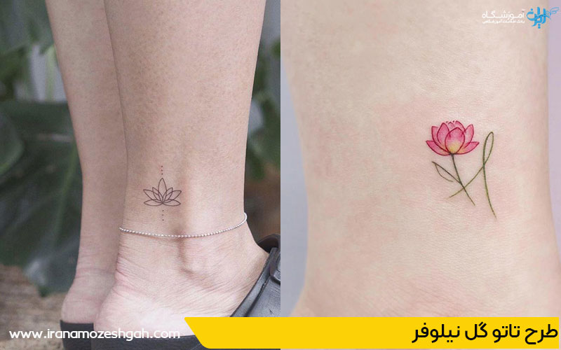 مدلهای جدید تاتو روی مچ پا