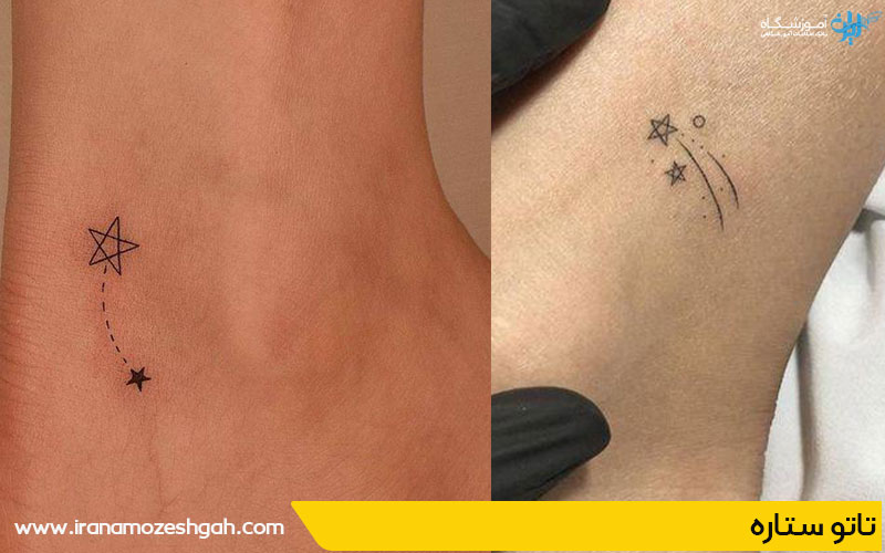 جدیدترین نمونهها از تاتو روی مچ پا