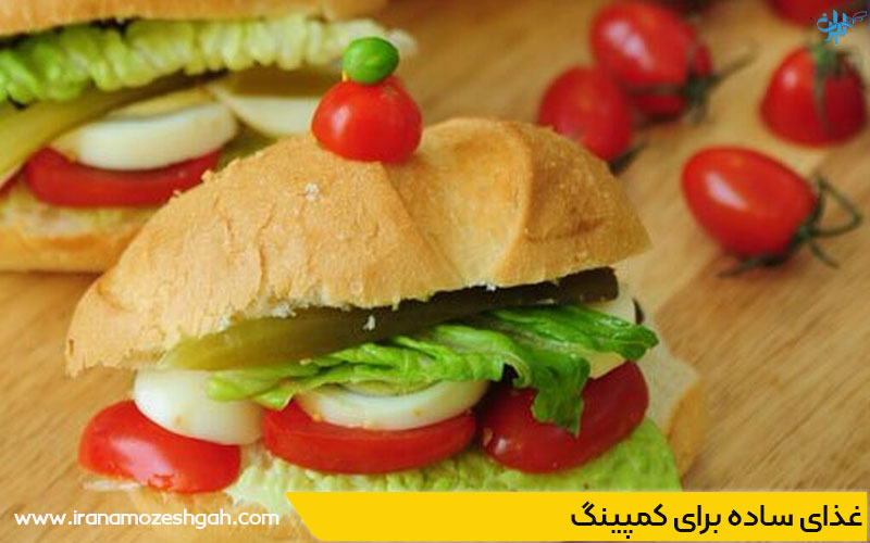 غذای ساده و سریع برای مسافرت و طبیعت گردی