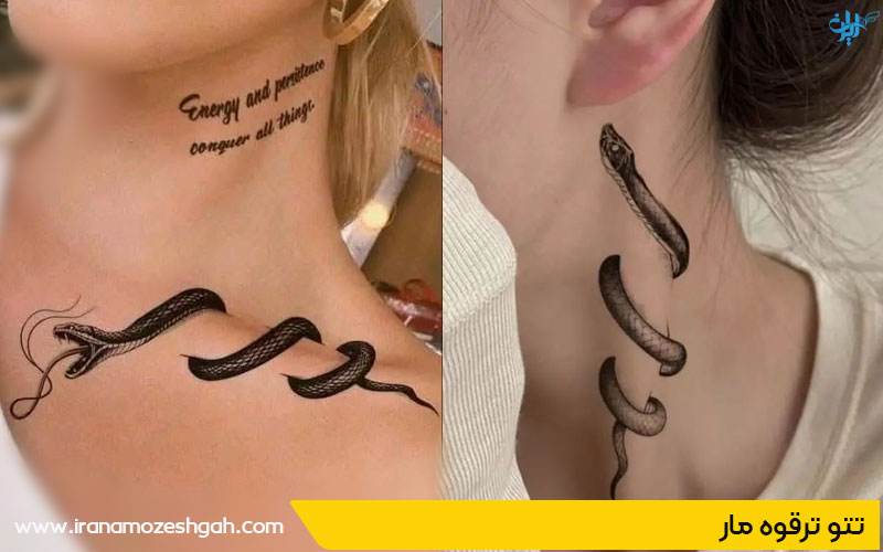 تتو ترقوه مار