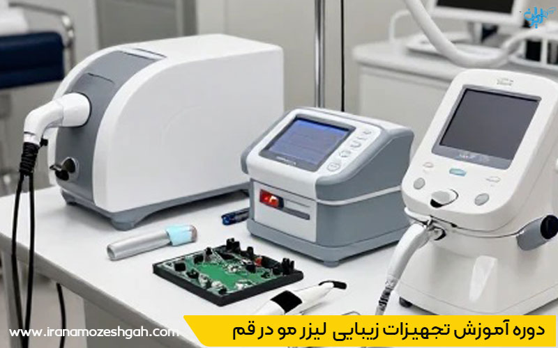 بهترین آموزشگاه و دوره فنی و حرفه ای تعمیرات دستگاه لیزر مو و زیبایی قم