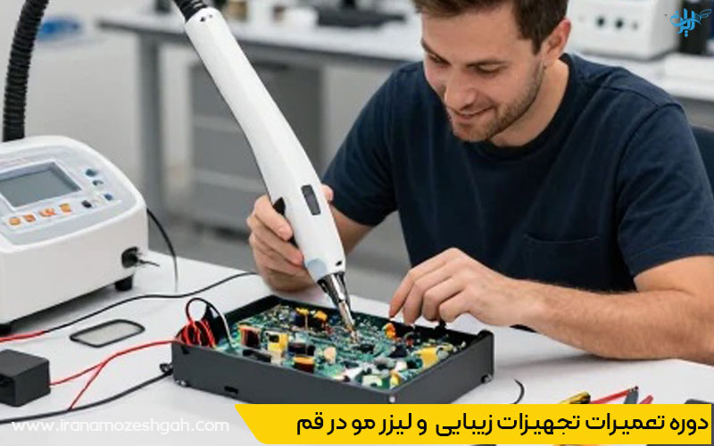 دوره تعمیر تجهیزات زیبایی و لیزر مو در قم