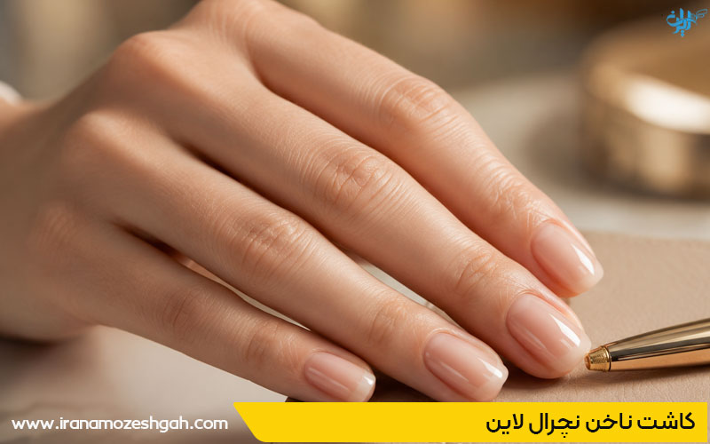 کاشت ناخن نچرال لاین