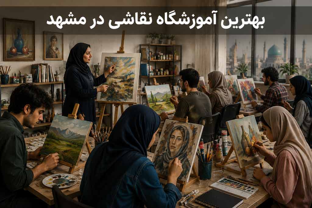 بهترین آموزشگاه نقاشی در مشهد