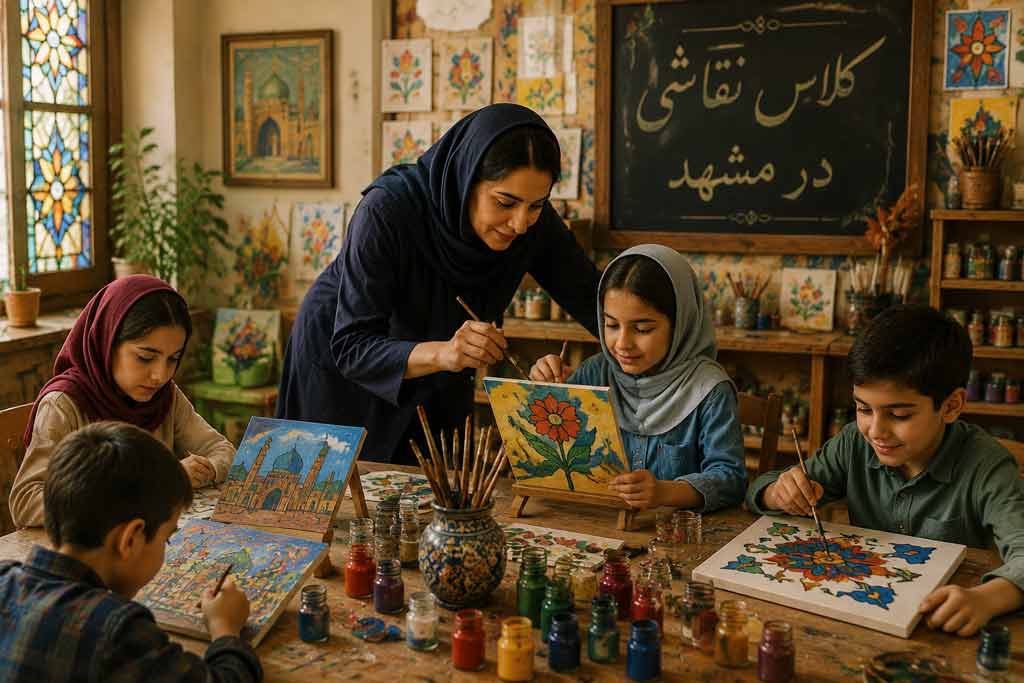 آموزشگاه نقاشی در مشهد